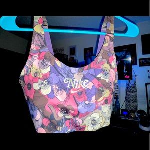 Nike Sports Bra floral M